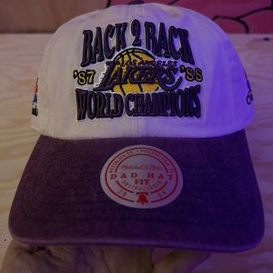 Back to Back Lakers strap back hat *New*